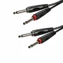 Міжблочний кабель 2 х Jack 6.3 мм моно тато - 2 х Jack 6.3 мм моно тато Roxtone SACC100L2, 2 м
