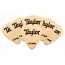 Набір медіаторів TAYLOR GUITARS 351 DARK TONE PICKS 1.21 IVOROID 6 PACK