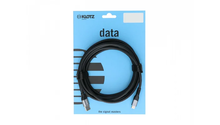 Цифровой кабель USB-A - Type-C KLOTZ USB 3.1, 2м, фото № 1