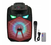 Автономна акустична система BIG ALIEN (1MIC+MP3+USB+FM+BT)