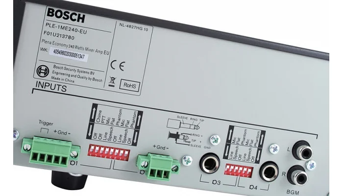 Трансляційний підсилювач потужності BOSCH PLE-1ME240-EU, фото № 8