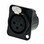 Разъём панельный XLR мама Seetronic MK3F2C-B