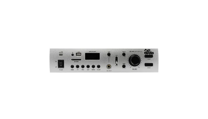 Комплект звуку 4all Audio SET 4 x WALL 420 Black 1 x PAMP-100-2z для приміщень до 40 м², фото № 2
