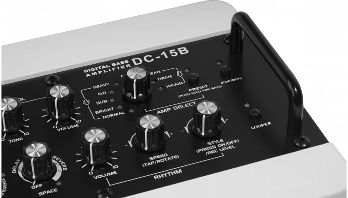 Комбоусилитель для бас-гитары Joyo DC-15B White, фото № 8