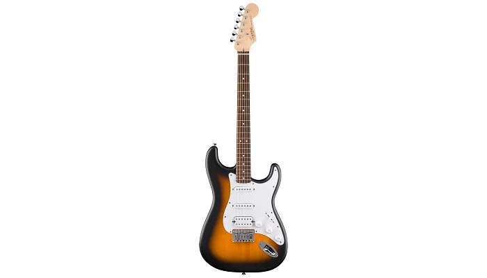 Електрогітара SQUIER by FENDER DEBUT STRATOCASTER HT HSS 2-COLOR SUNBURST, фото № 1