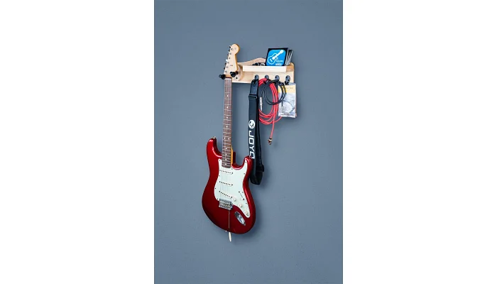 Настенный держатель для гитары и аксессуаров Guitto GGS-09, фото № 13