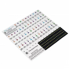Наклейки для клавишных инструментов Guitto GFM-02 Piano Keyboard Stickers