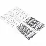 Наклейки для грифа гитары Guitto GFM-01 Fretboard Stickers