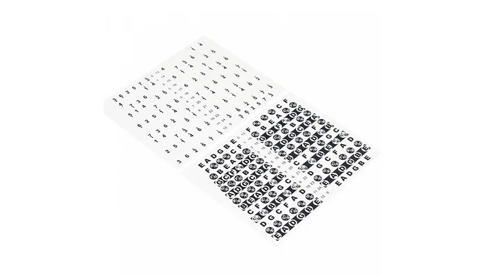 Наклейки для грифа гитары Guitto GFM-01 Fretboard Stickers, фото № 1