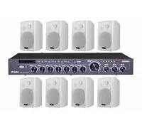 Комплект звуку DV audio DMA606CON1W для приміщень до 240 м²