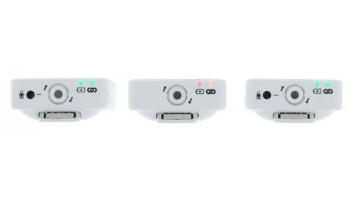 Накамерна радіосистема RODE Wireless Me Dual White, фото № 6