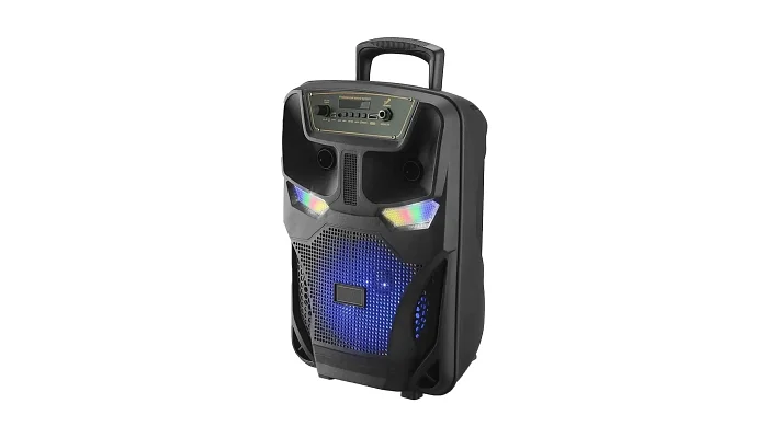 Автономна акустична система AUTOBOT (2MIC+BT+USB+SD+FM), фото № 2