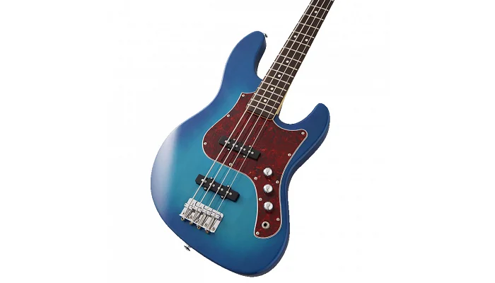 Бас-гітара FGN BMJ2-R Mightty Jazz Boundary Series (Transparent Blue Sunburst), фото № 3