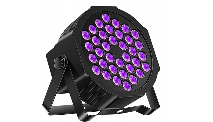 Світлодіодний ультрафіолетовий LED прожектор BIG UVPAR 36*3W, фото № 1