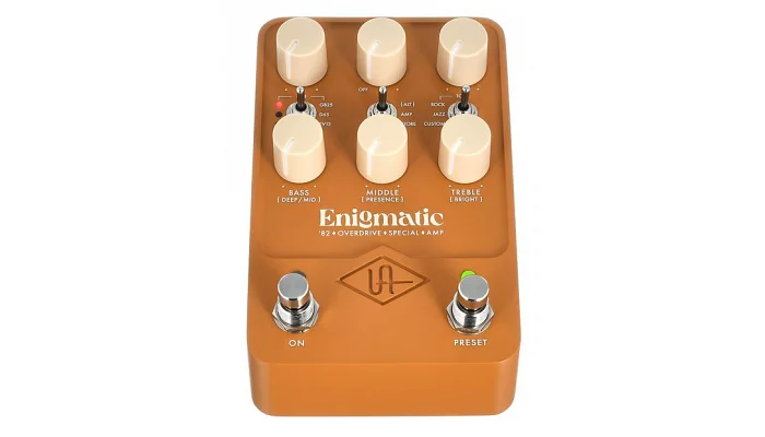 Гітарна педаль ефектів UNIVERSAL AUDIO Enigmatic '82 Overdrive Special Amp, фото № 3