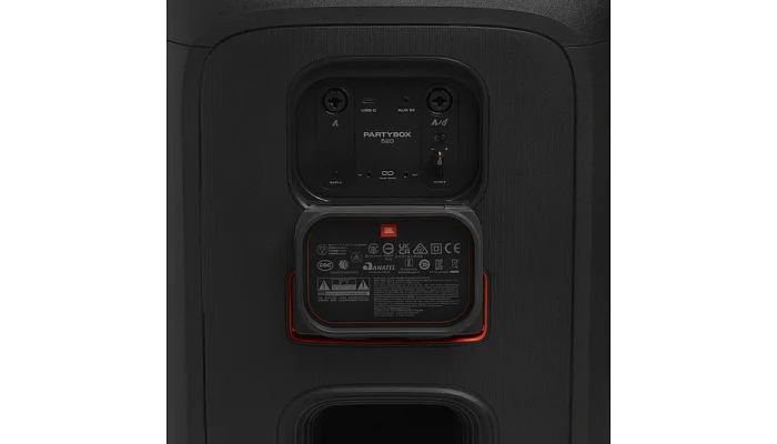 Автономна акустична система JBL PartyBox 520 Black, фото № 12