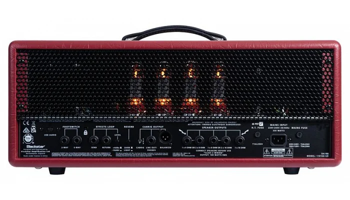 Ламповий гітарний підсилювач "голова" BLACKSTAR DA100 Ruby D.Aldrich Signature, фото № 4