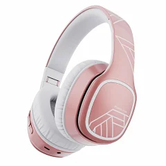 Беспроводные накладные наушники PowerLocus P7 Rose-Gold