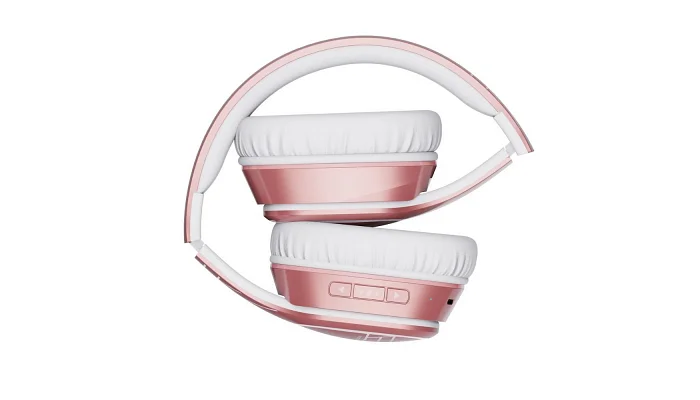 Беспроводные накладные наушники PowerLocus P7 Rose-Gold, фото № 4