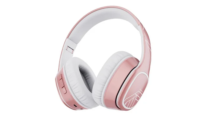 Беспроводные накладные наушники PowerLocus P7 Rose-Gold, фото № 3