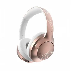 Беспроводные накладные наушники PowerLocus P3 Rose-Gold