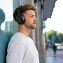 Бездротові накладні навушники PowerLocus P3 Black-Gold