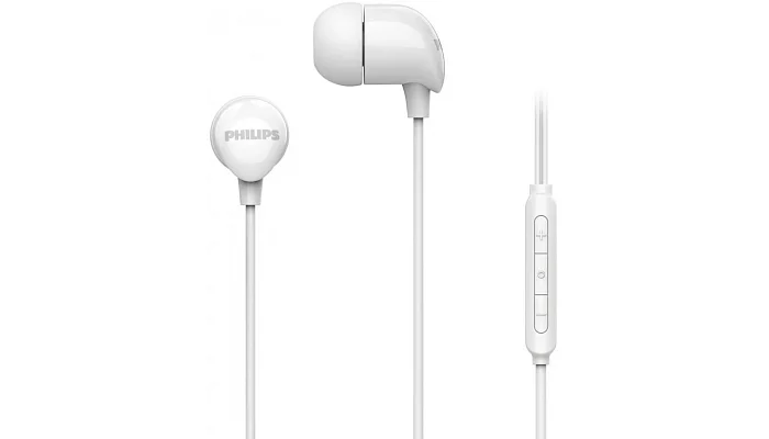 Вакуумные наушники In-ear Philips TAE2146 (white), фото № 1