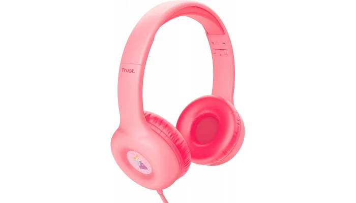 Накладні навушники Trust Nouna Headphones (pink), фото № 4