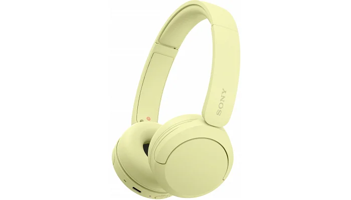 Бездротові накладні навушники Sony WH-CH520 BT 5.2 (yellow), фото № 1