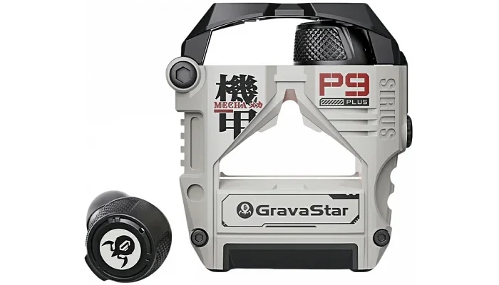 Бездротові вакуумні TWS навушники Gravastar Sirius Plus, BT 5.3 (White), фото № 1