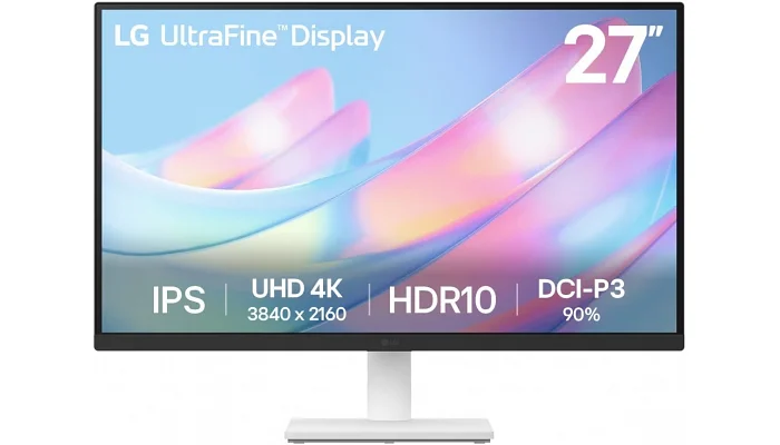 Монітор 27US500-W  LG 27" Audio, IPS, 3840x2160, фото № 1