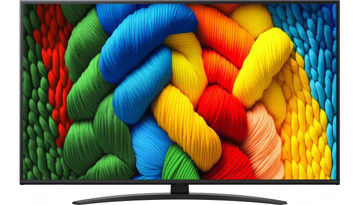 Телевизор LG 43NANO81A6A 43" NanoCell 4K 61Hz Smart WebOS Black, фото № 1