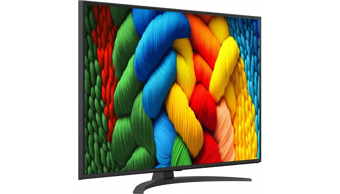 Телевизор LG 43NANO81A6A 43" NanoCell 4K 61Hz Smart WebOS Black, фото № 2