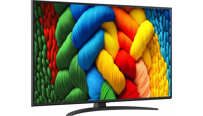 Телевизор LG 43NANO81A6A 43" NanoCell 4K 61Hz Smart WebOS Black, фото № 4