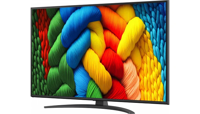 Телевизор LG 43NANO81A6A 43" NanoCell 4K 61Hz Smart WebOS Black, фото № 5