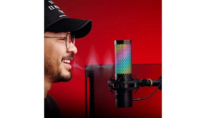 Мікрофон для геймерів HyperX QuadCast 2 S Black, фото № 10