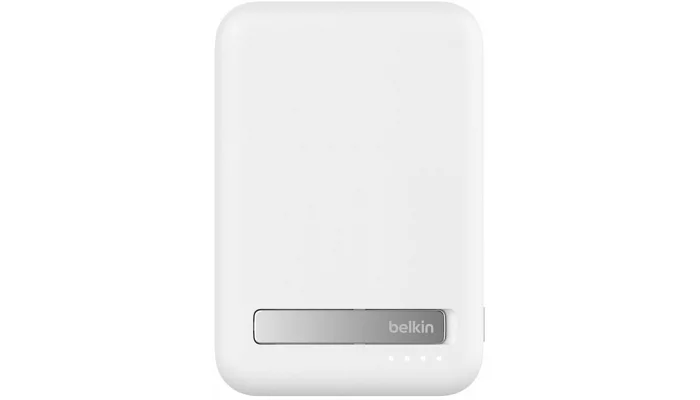Зовнішній акумулятор (повербанк) Belkin 8000 мАч, MagSafe Wireless, білий, фото № 1