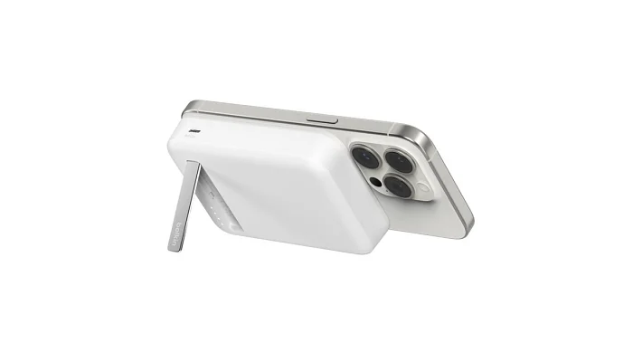 Зовнішній акумулятор (повербанк) Belkin 8000 мАч, MagSafe Wireless, білий, фото № 6