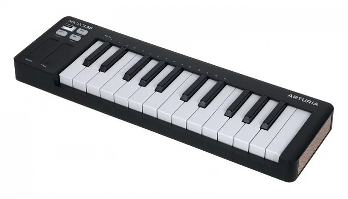 MIDI-клавиатура Arturia MicroLab mk3 (Black) + Analog Lab V, фото № 2