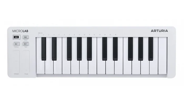 MIDI-клавіатура Arturia MicroLab mk3 (White), фото № 1