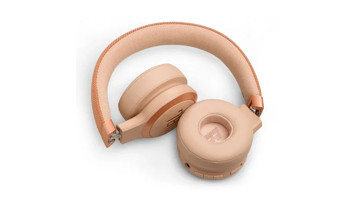 Беспроводные накладные наушники JBL LIVE 670 NC Sandstone, фото № 3