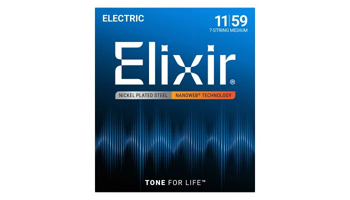 Набір струн для електрогітари Elixir EL NW M 7 strings