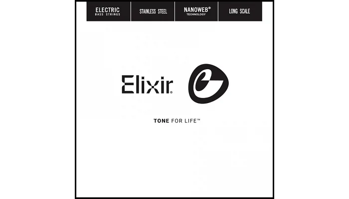 Струна для бас-гитары Elixir Bass SS NW 100 Sgl