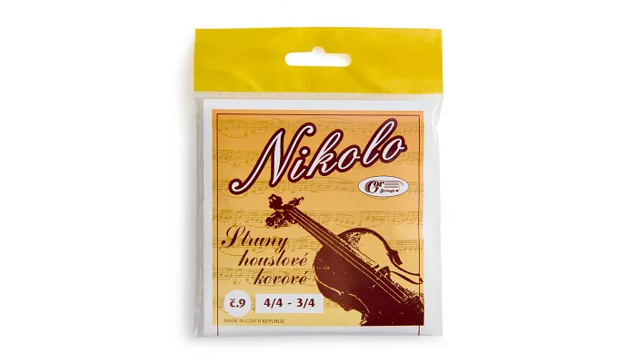 Струна Ля для скрипки GorStrings Nikolo № 9 4/4-3/4