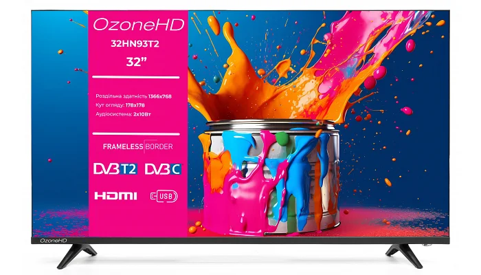 Телевізор OzoneHD 32HN93T2, фото № 1