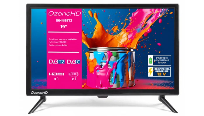 Телевізор OzoneHD 19HN88T2, фото № 1