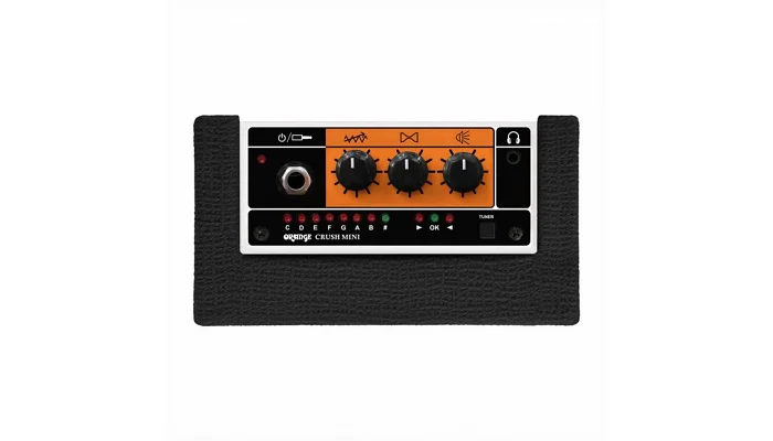 Портативний міні-комбопідсилювач для електрогітари Orange Crush Mini Black, фото № 5