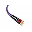 Міжблочний кабель 2 x Banana - 2 x Banana Melodika Purple Speaker cable 2 x 2.5mm, 3 m