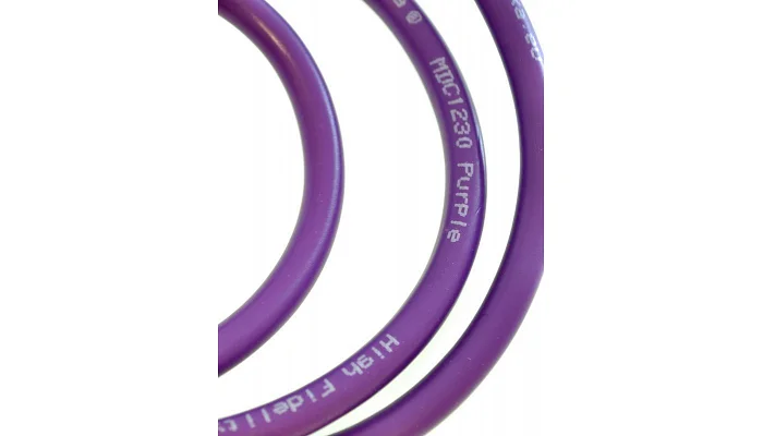 Міжблочний кабель 2 x XLR-мама – 2 x XLR-тато Melodika Purple Cable 2x XLR - 2x XLR, 3m, фото № 6