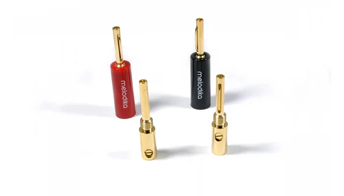 Комплект разъёмов Banana Melodika bannana plugs, 4 pcs, фото № 3